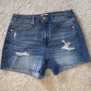 Universal Thread Women's High Rise Midi Jean Shorts Size 8/29